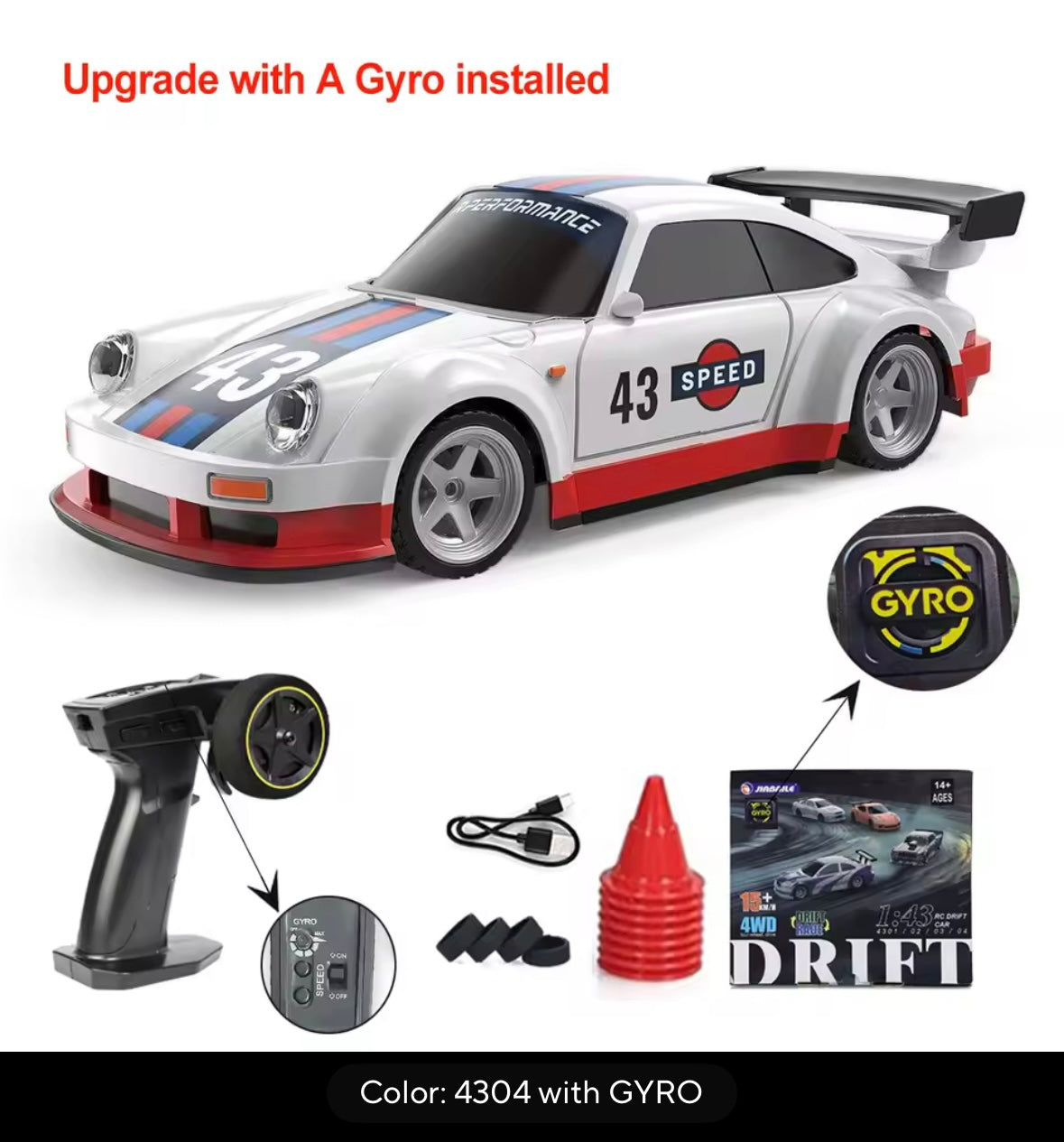 Small RC drift car