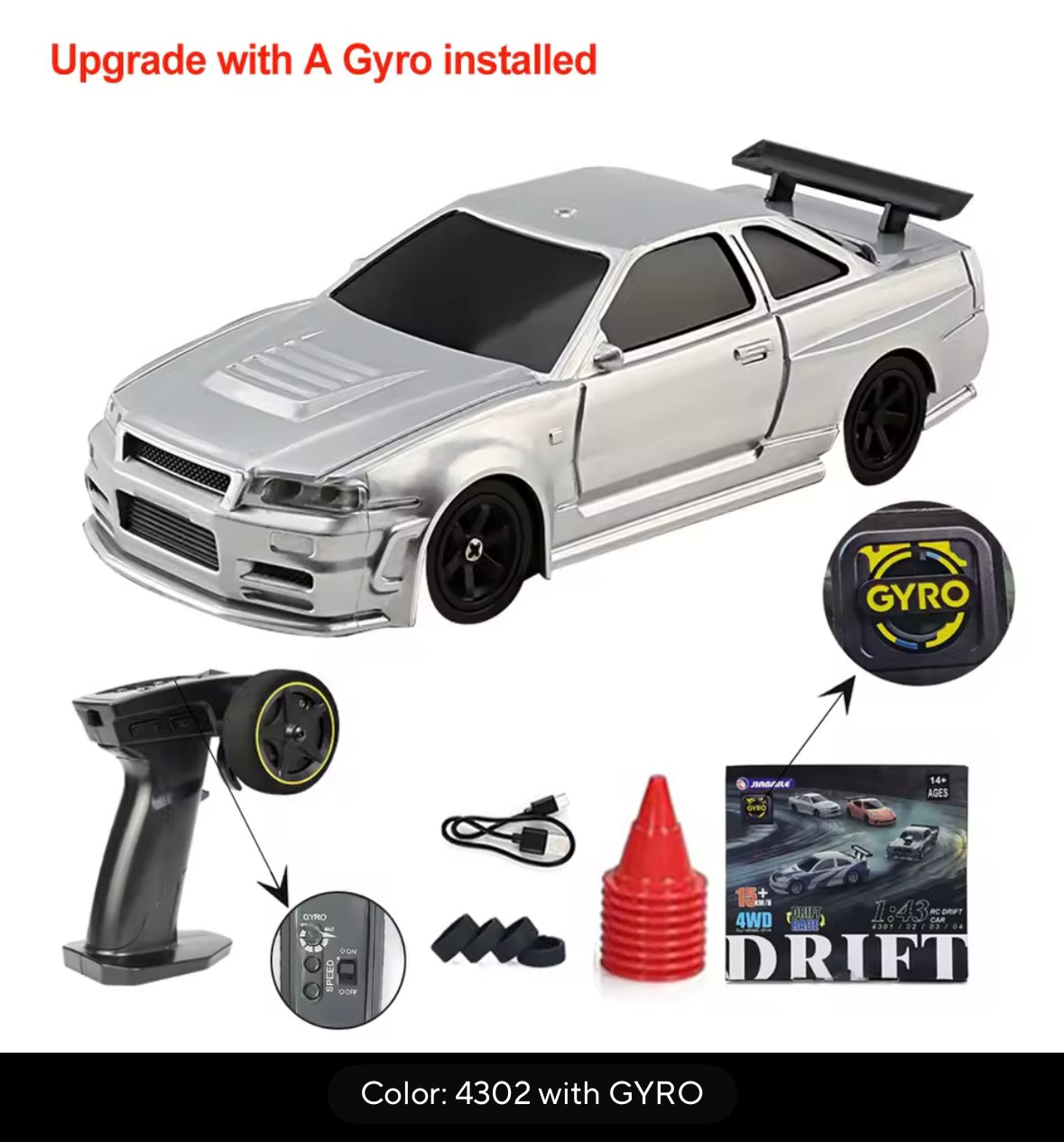 Small RC drift car