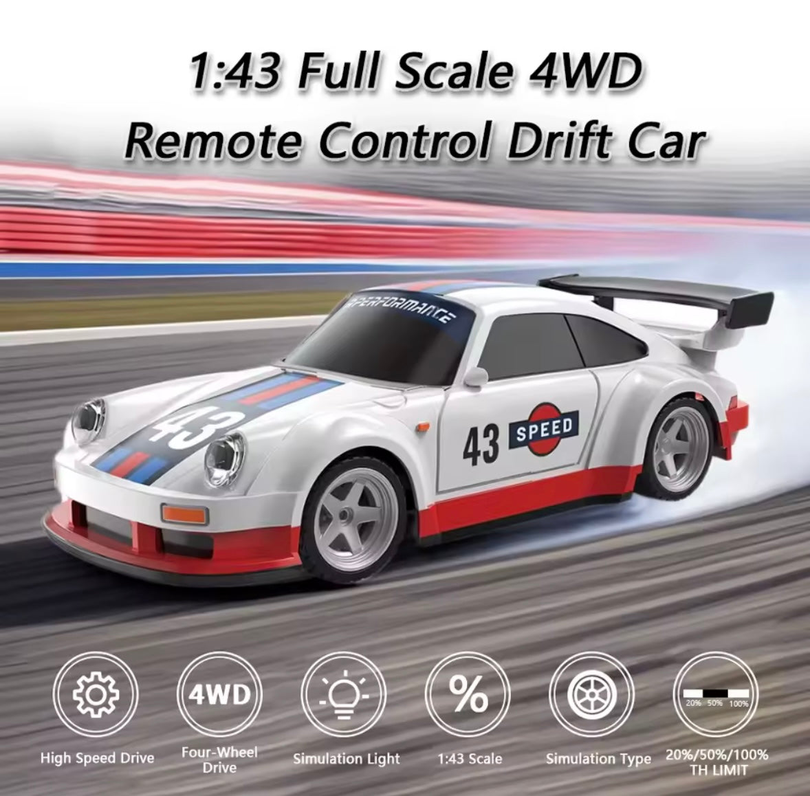 Small RC drift car