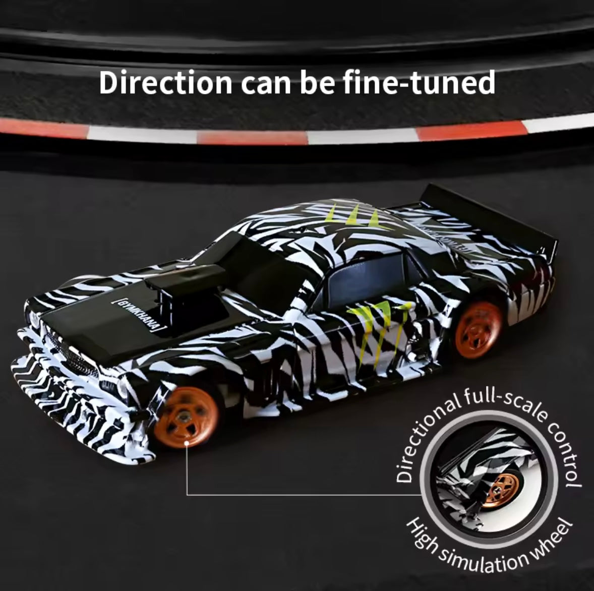 Small RC drift car
