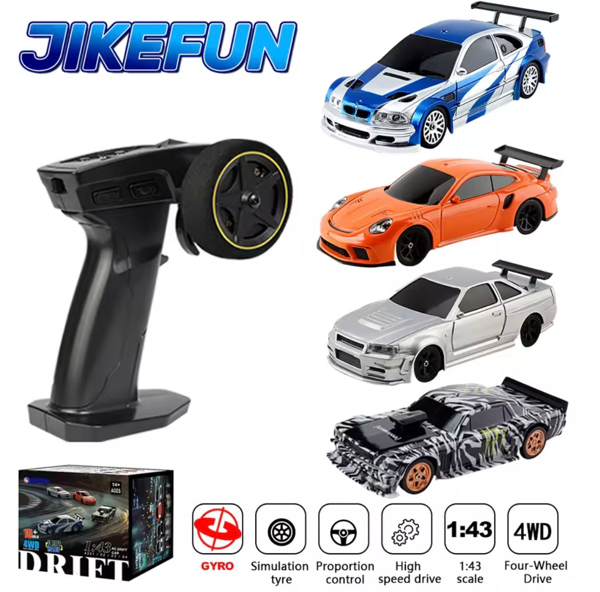 Small RC drift car